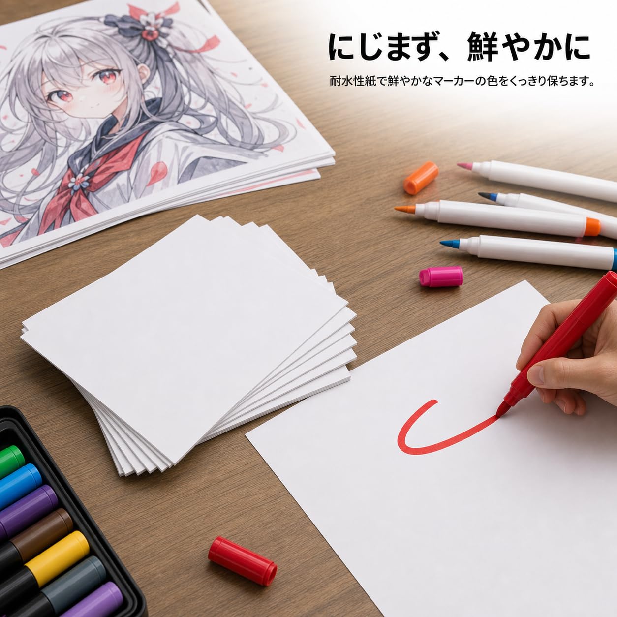 Okiyakusama Zeichenblock - es Papier für Marker und architektonisches Design - 100 Blatt - für Entwürfe
