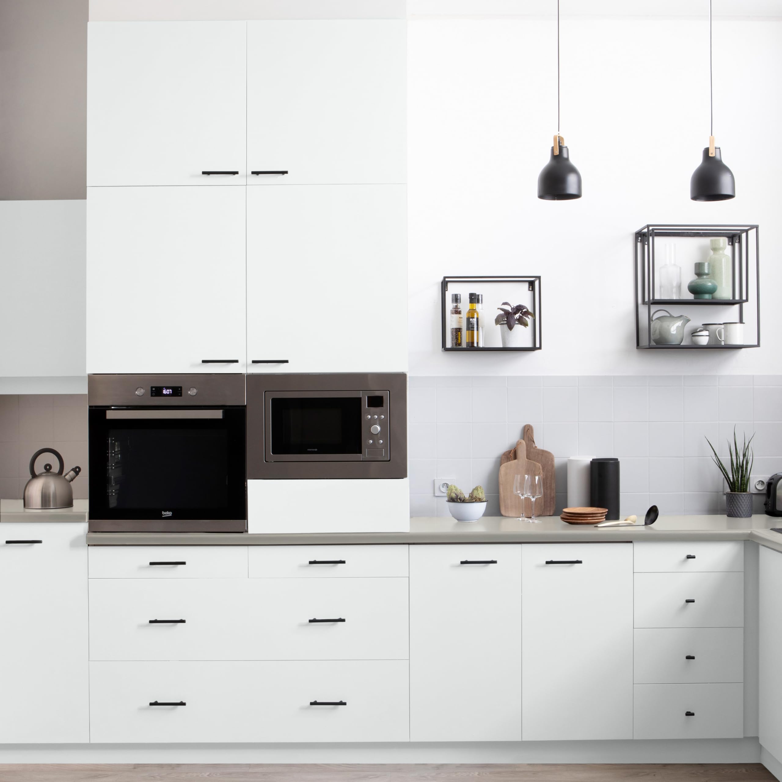 V33 Peinture de rénovation cuisine, Rénovation perfection Blanc mat 750ml