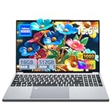 2025 Laptop&comma; 15&period;6 inch Laptop Computer with 16GB DDR4 512GB SSD&comma; N5095 Quad-Core up to 2&period;9GHz&comma; Portable Laptop with Backlit Keyboard&comma; Fingerprint&comma; FHD 1920 &ast; 1200&comma; WiFi5&comma; BT4&period;2&comma; Win 11 Pro