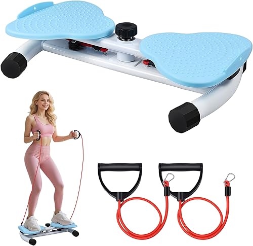 Máquina de Torsión de Cintura, Tabla Torcedora de Abdominales con Bandas de Resistencia - Capacidad de 300 libras, Equipo de Ejercicio Casero para