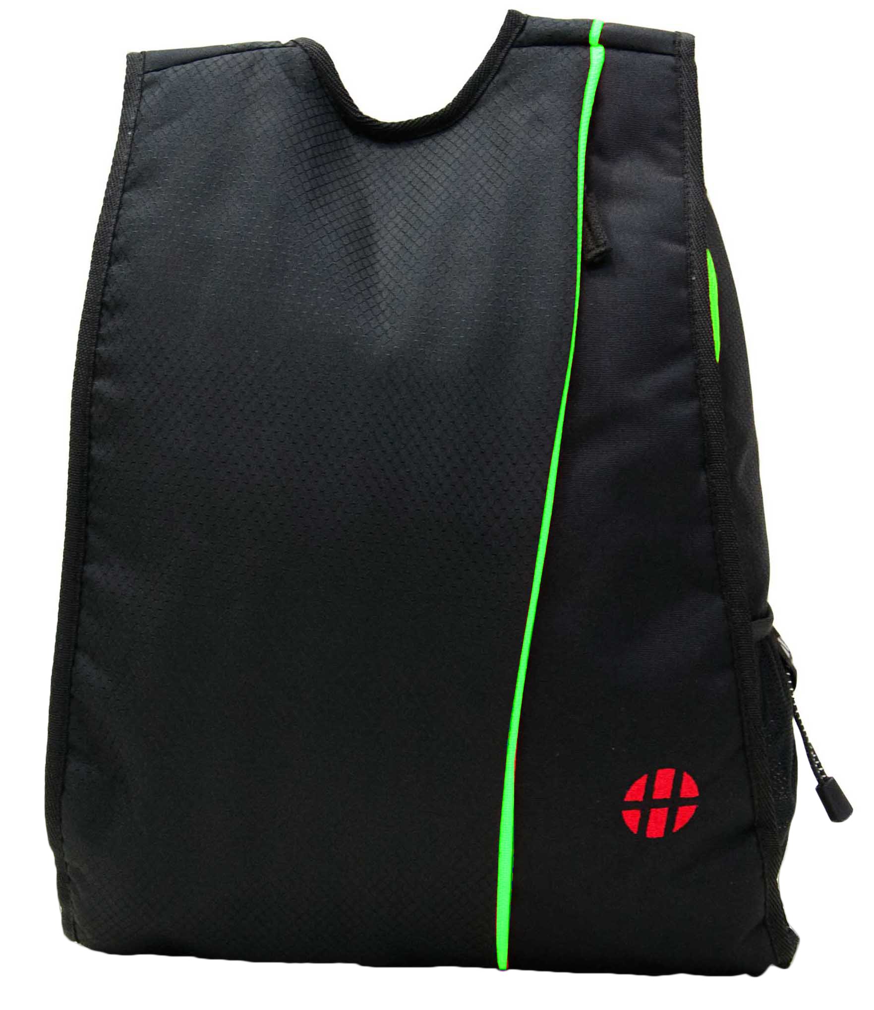 HarissonsBags Bling 18L College Backpack for Girls and Boys (Black & Green) | Backpacks for School, Travel |