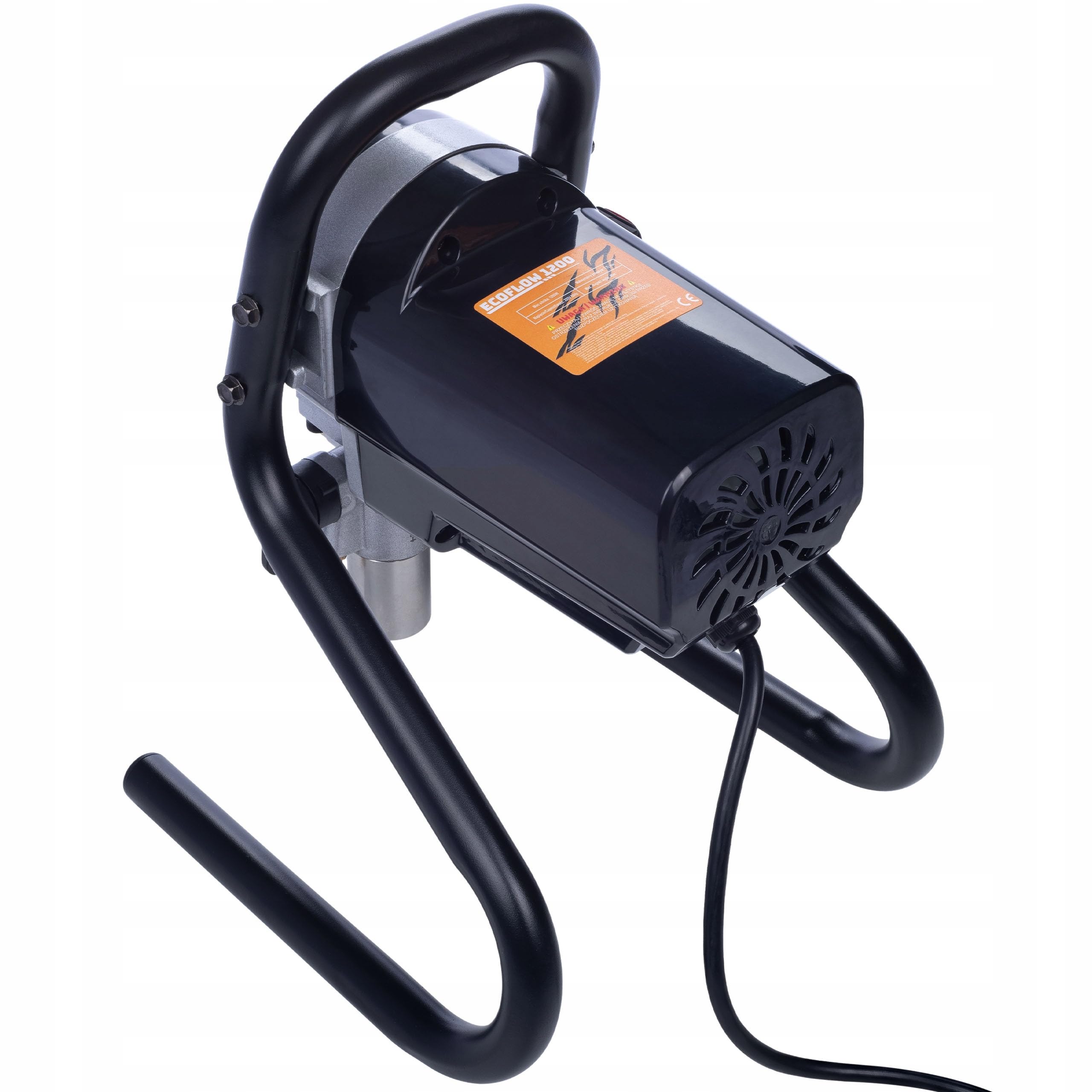 Rosfix Zestaw EcoFlow 1200 – Airless rozpylacz farby 1200 W, 1,7 l/min | dysza 513, 515, filtr 30/60/100 µm, lanca 30 cm | do emulsji, lakieru, bejcy | akcesoria do lakierowania