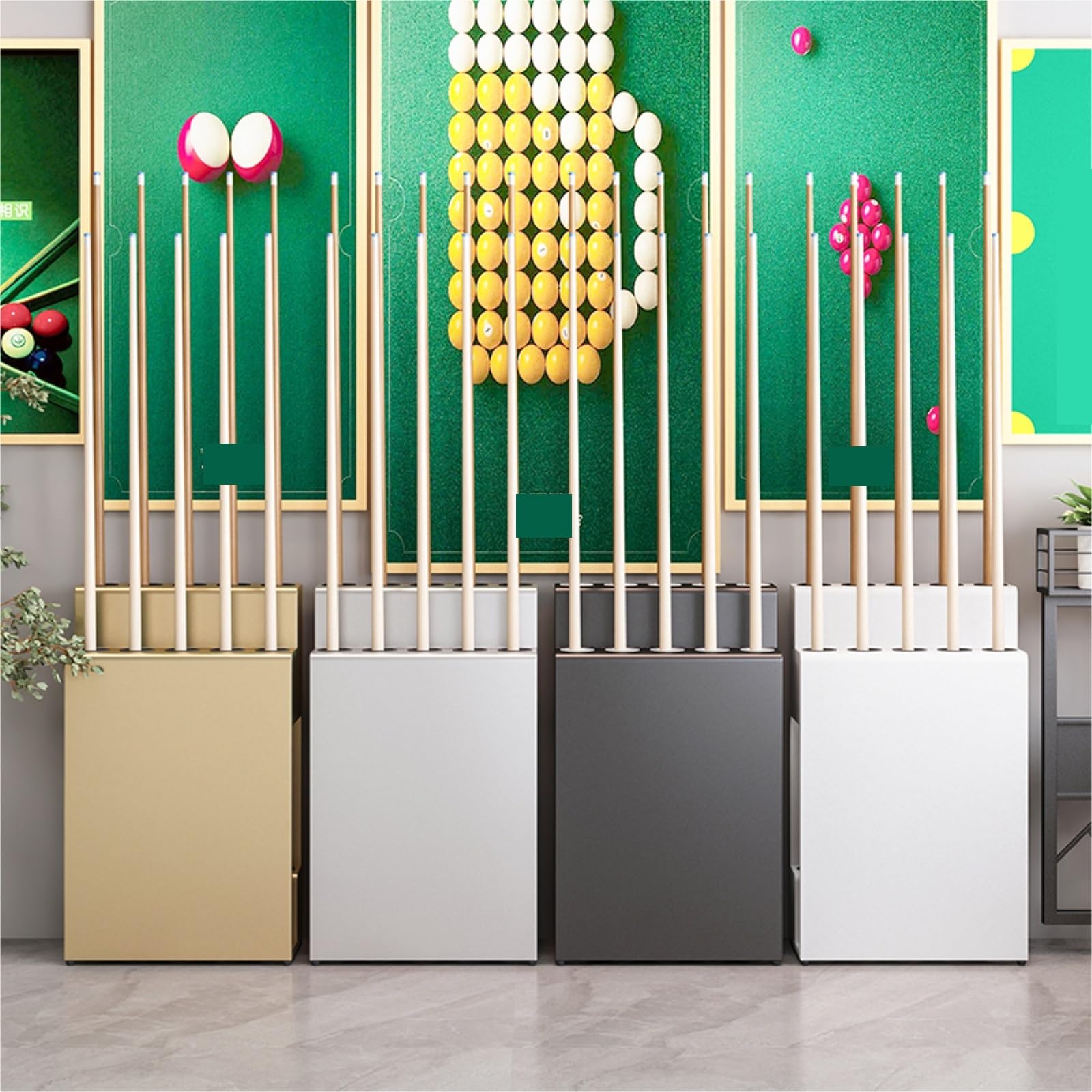 Aufbewahrung Ständer Golf Club Rack for 10 Clubs Lagerung Boden Display Home Office Golfschlager