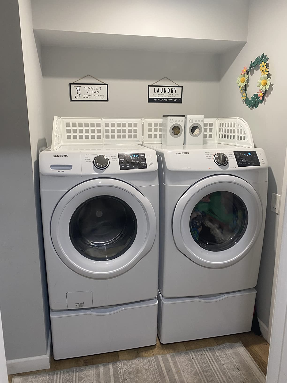 7/mo Finance Laundry Guard By ELTOW Keeps Laundry from Falling