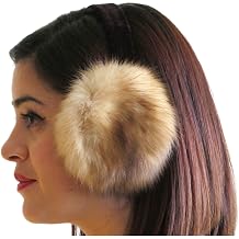 Natural Canadian Sable Earmuffs