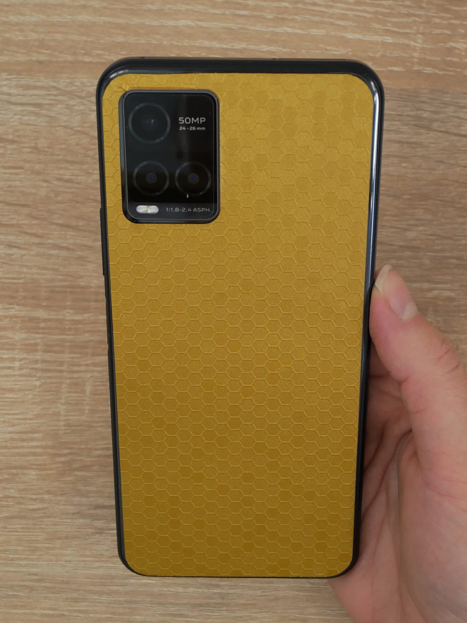 Rückseiten-Folie Für Huawei P30 - Carbon Chamäleon Design