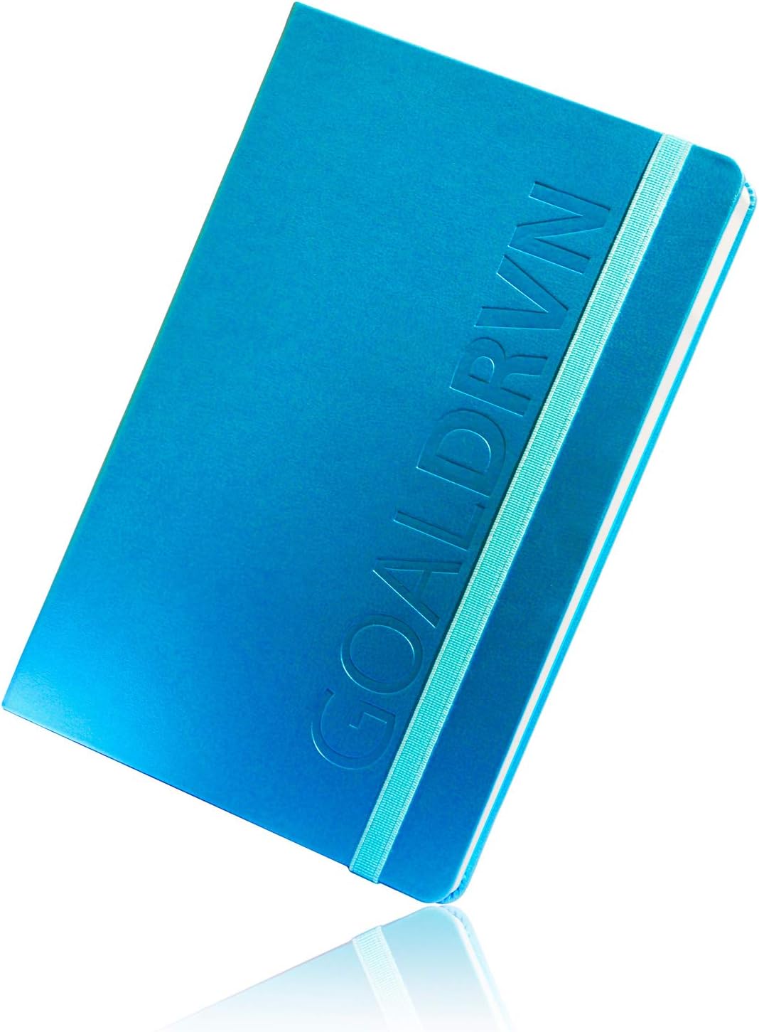 Planner - Best Undated Weekly Agenda to Achieve Your Goals, Get Organized, Increase Productivity & Happiness. 6”x9”, Hardcover, Non Dated. 1 Full Year + 104 Bonus Empty Page (Sky Blue)