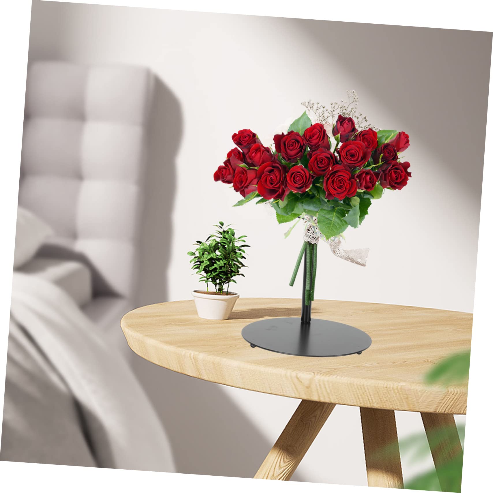 ORFOFE Blumenstrauß-präsentationsständer Blumenstraußständer Fester Halter -Display-ständer Aktion verpackung Blumenarrangement Eisen Schreibtisch