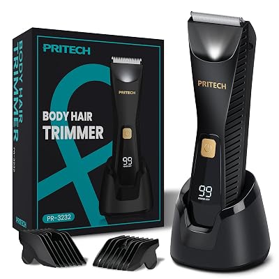 Waterproof Men's Body Hair Trimmer Review: PRITECH Manscape in Detail