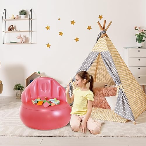 Miniatura 2 de Sofá inflable para niños, sillas inflables para niños, sofá inflable, muebles inflables con PVC de alta densidad, sofá de aire para niños, sofá de