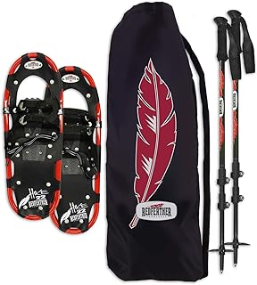 Redfeather Men’s 2019 Hike Recreational Series 22, 25, 30 & 36 inch Snowshoe Kits