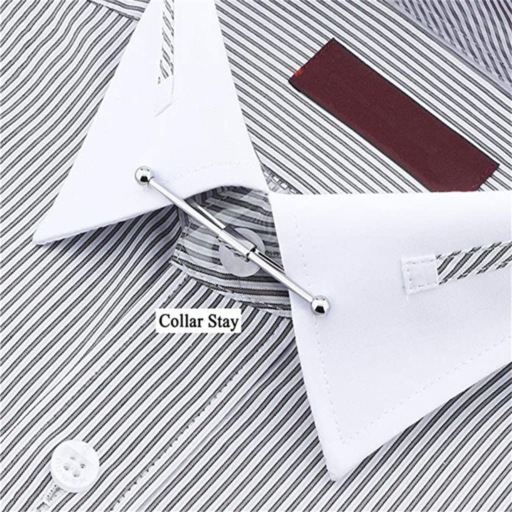 Camisa Collar Stay Pins Broche Cadena de metal Borla Corbata francesa Pin Bufanda Hebilla Clip Suave Hombres Masculinos