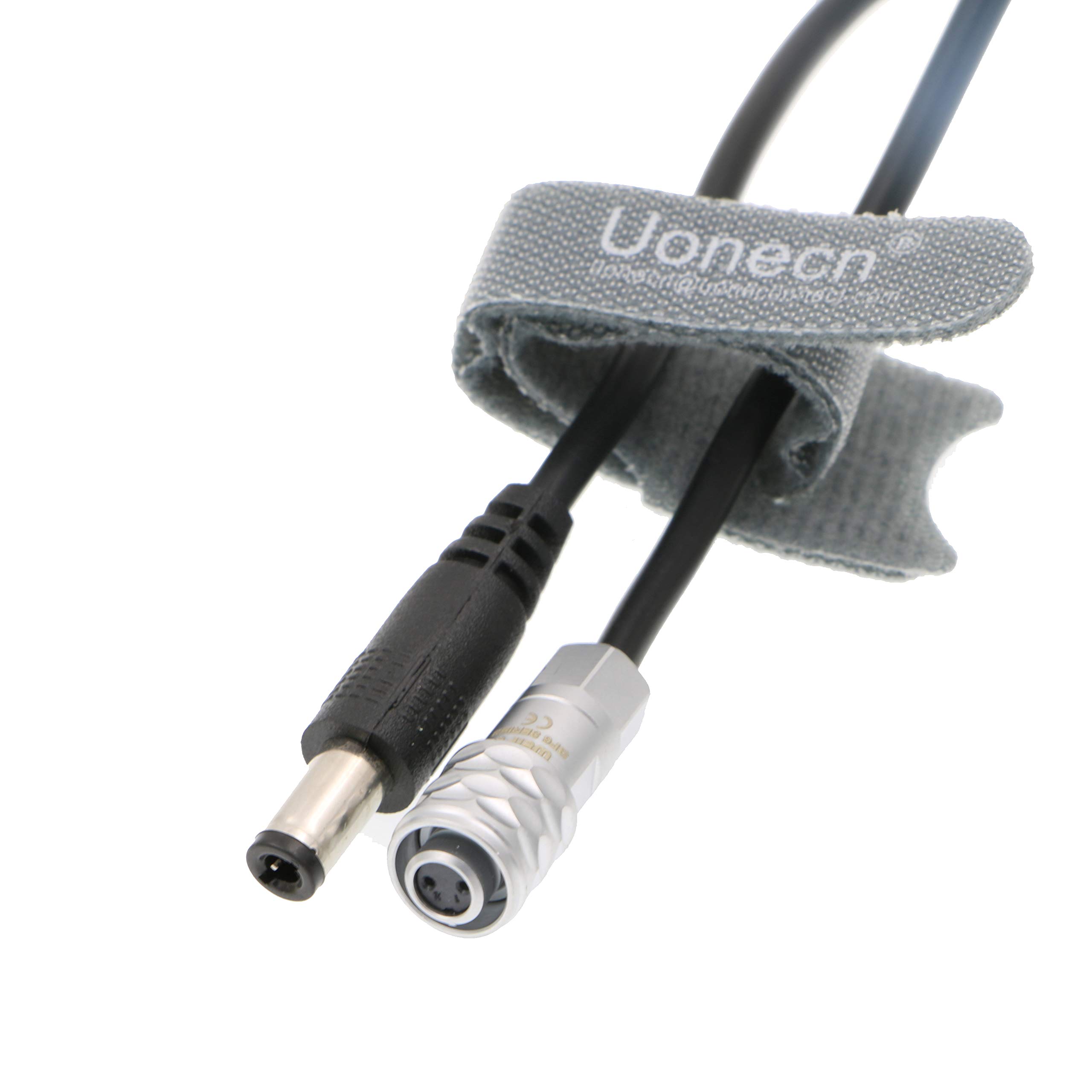Uonecn Cavo di alimentazione per Blackmagic 4K BMPCC 4K 2 Pin a DC Pocket Cinema Camera