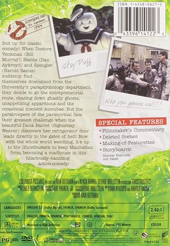 Miniatura 2 de Ghostbusters (Widescreen Edition)