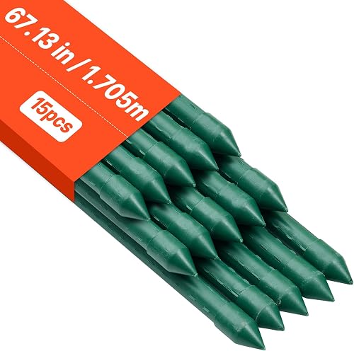 VEVOR Tuteur Plante 1,7 m Tuteur Plante Grimpante 15 PCS …
