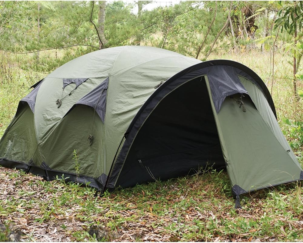 Snugpak | The Cave | Tent | 4 Person | 5000mm 100% Waterproof Outer (Olive)