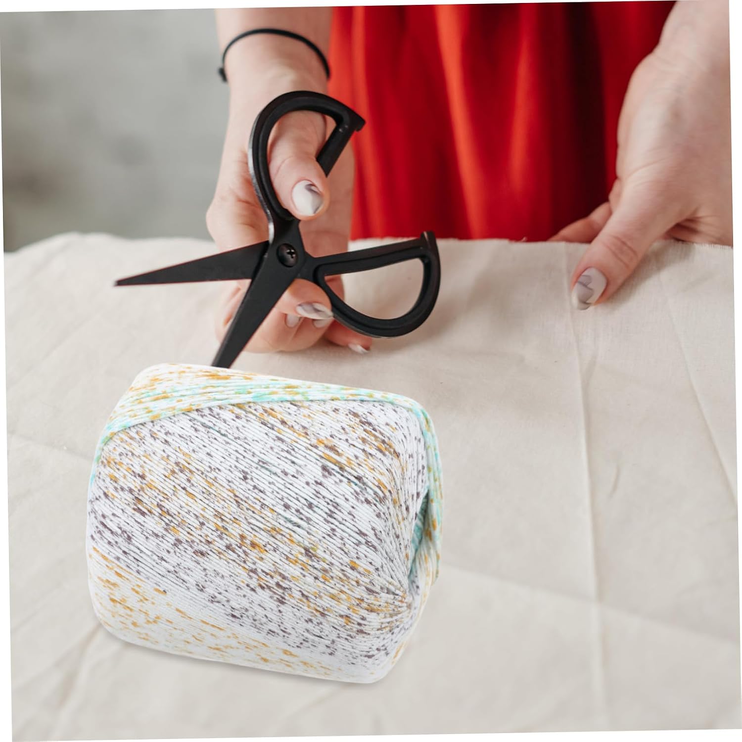 Cotton Crochet Thread 1 Roll for Knitting Scarves and Blankets image 4