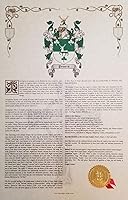 Vista 1 de Prado - Coat of Arms, Crest & History 11x17 Print - Surname Origin: Spain