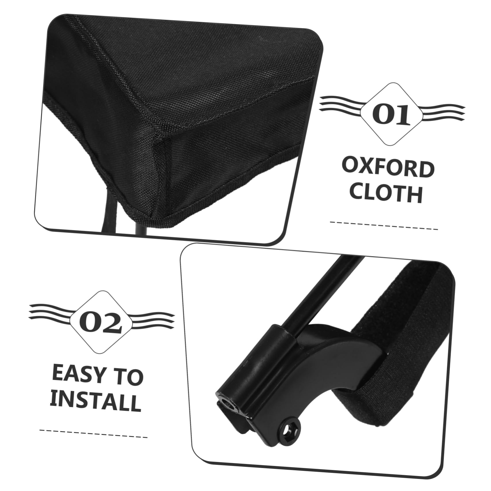 Toddmomy Carrito Plegable con para Lluvia y Protección Uv Accesorio para Camping Playa y Actividades Compatible con Carritos