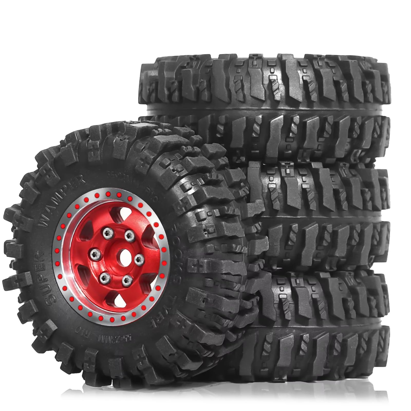 Amazon | RCカー用ホイールリム For Axial For SCX24 For FMS AX24 For