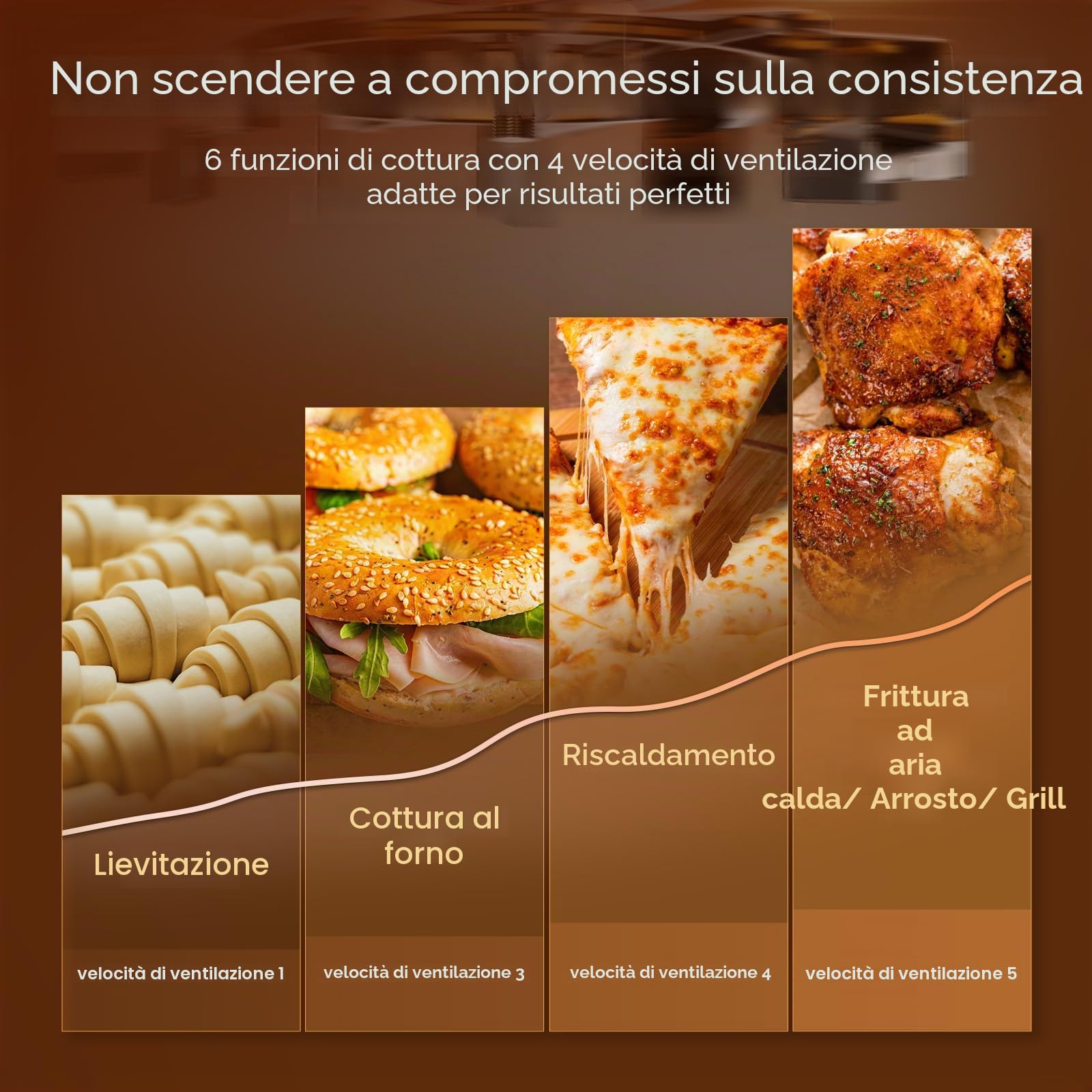 COSORI Air Fryer Turbo Tower 10,8 L, friggitrice senza olio a 2 cassetti, 3 livelli di cottura, 6 in 1, design compatto e impilabile, 41 per cento meno grande rispetto ai tradizionali doppi airfryer