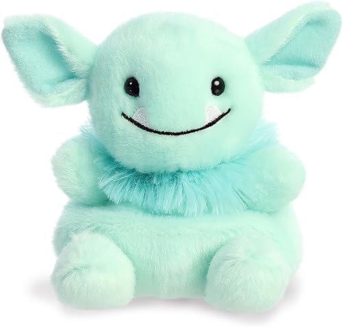 Aurora® Adorable Palm Pals™ Gribble Goblin™ Animal de peluche, diversión de bolsillo, juego sobre la marcha, verde, 5 pulgadas