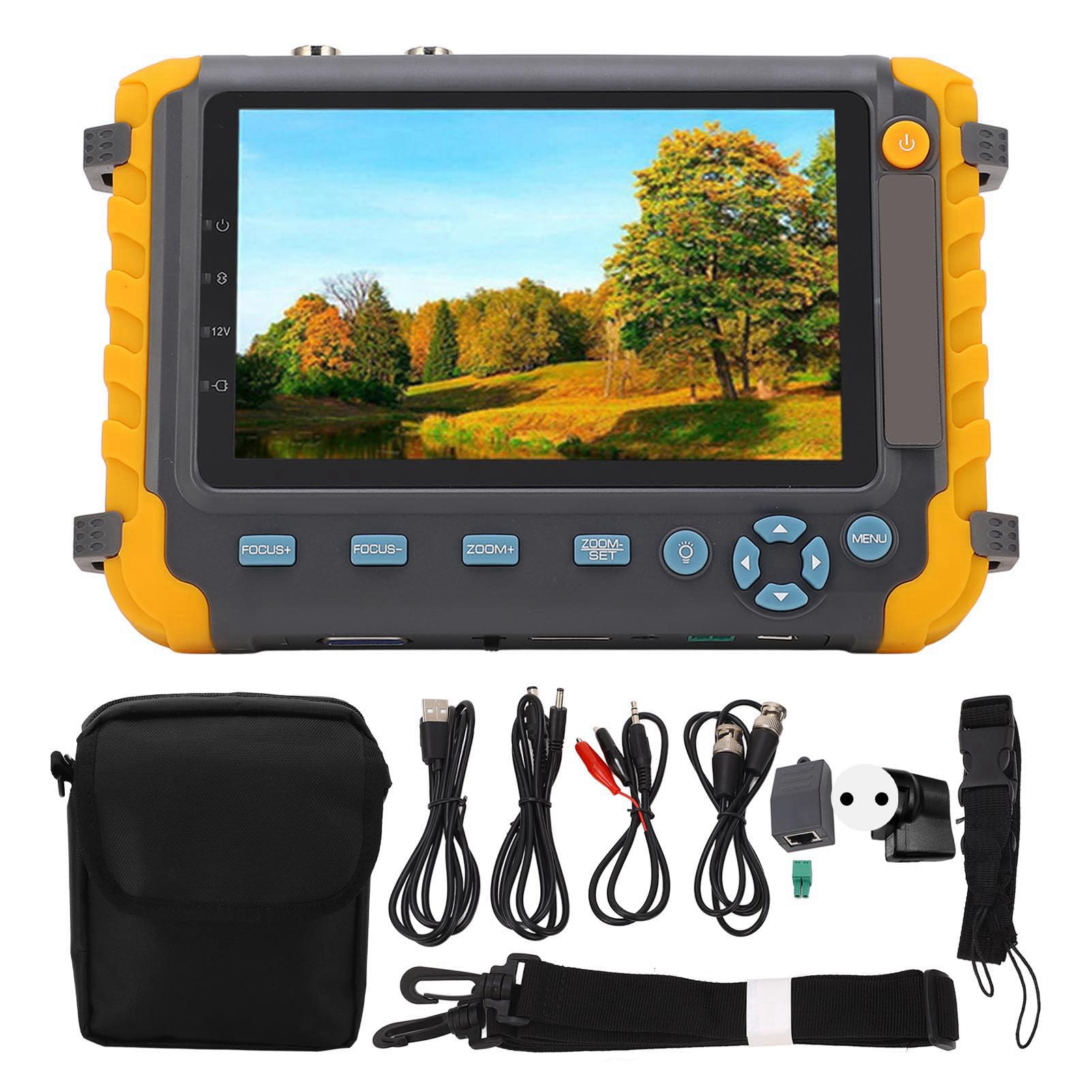 Tester CCTV Focket 5 Pollici - Per Telecamere IP E Analogiche Fino A 8MP | Test Cavi, PTZ, HDMI E VGA - Foto 8