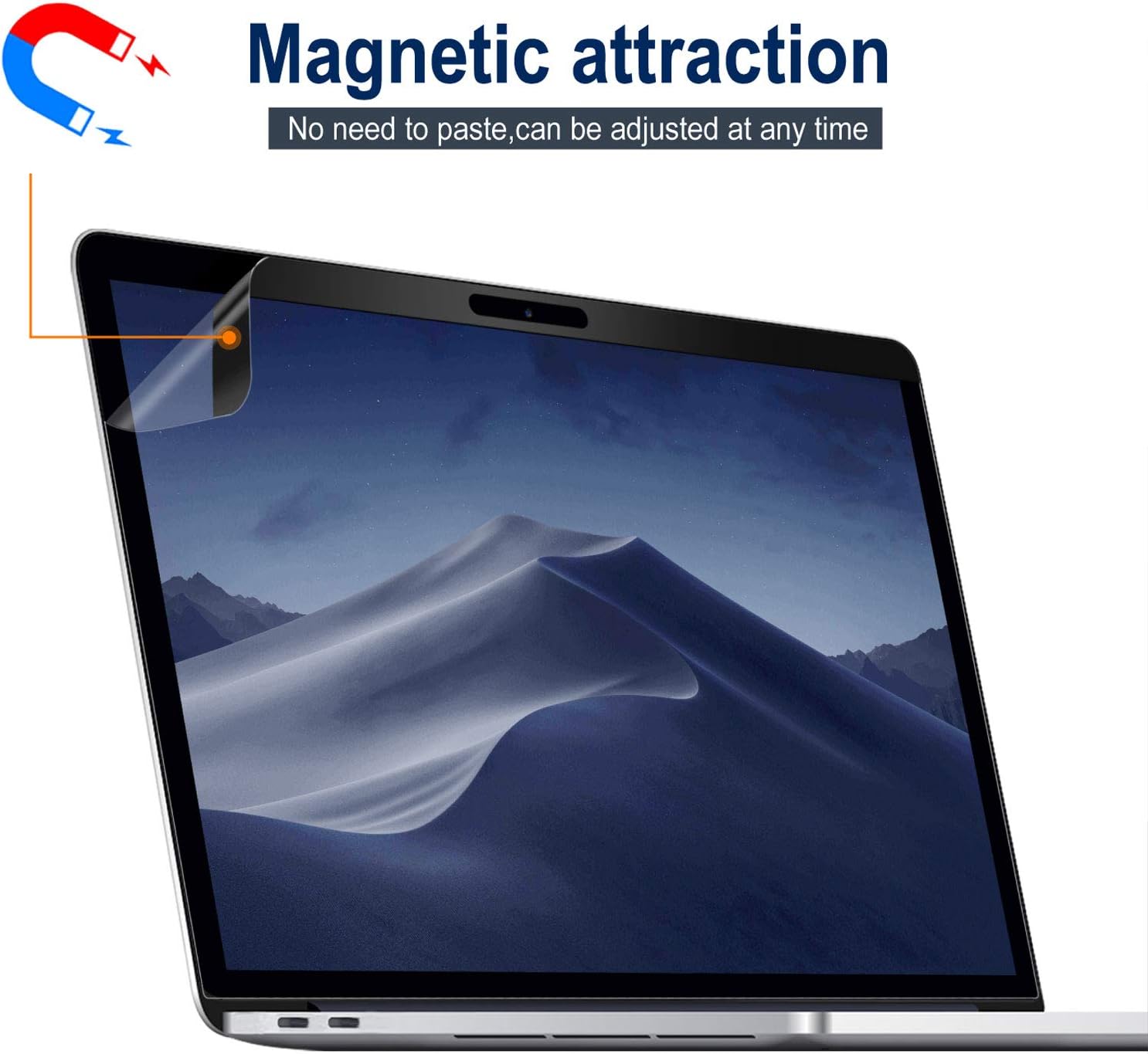 Magnetic Blue Light Blocking Screen Protector,Anti Blue Light Filter Compatible with MacBook Pro 13Inch(2016,2017,2018,2019,2020)|Eye Protection for A1706/A1708/A1989/A2159/A2251/A2289 Models ONLY