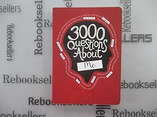 3000 Questions About Me Activity Journal - Piccadilly Multi-Colored