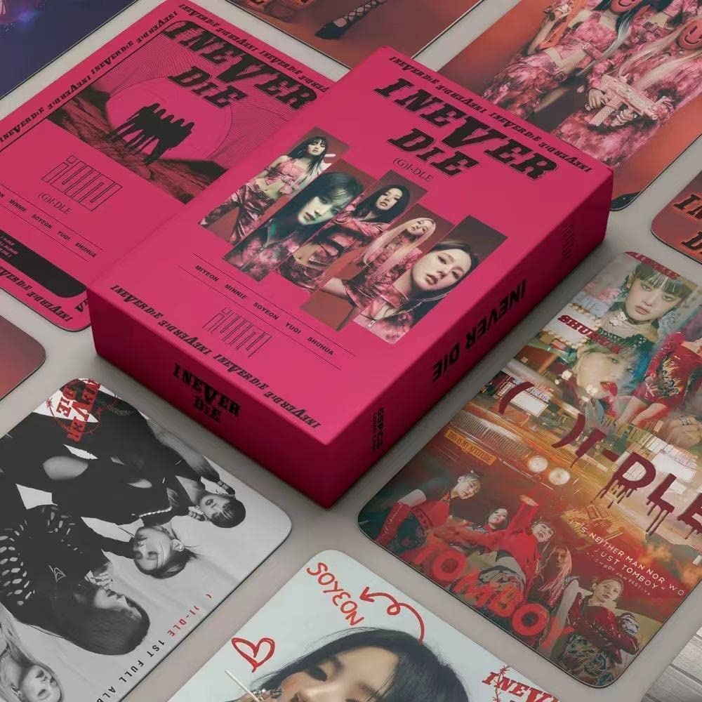 Amazon.co.jp: (G)I-DLE I NEVER DIE ロモカード 55枚セット