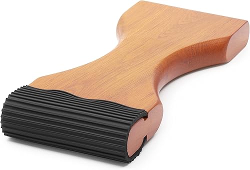 Miniatura 4 de Dritz Home 44292 - Camilla con mango de madera, color marrón