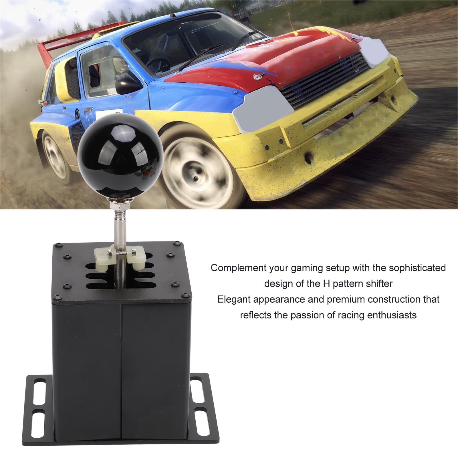 [Symulator USB PC Simulator] dla Realistycznych Wyścigów | 6+R H Zmiennokrajowy z łącznością USB | Kompatybilny z G29 G27 G25 G920 T300RS GT kierownicę | Ulepsz Swoje Wyścigi SIM