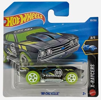 Hot Wheels Tekli Arabalar 69 CHEVELLE JJJ23 KISA KART