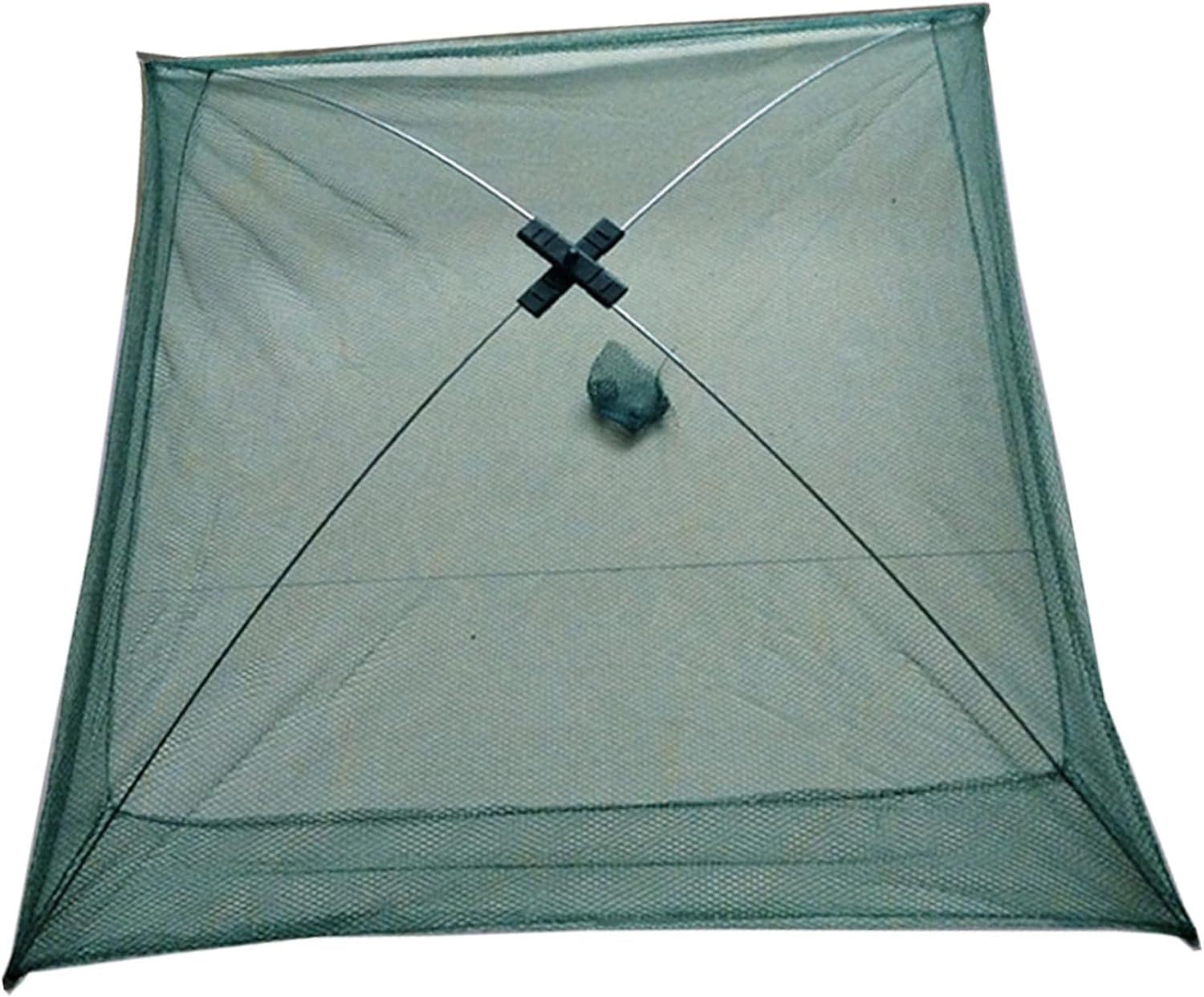 Fishing Bait Trap Foldable Crab Minnow Trap Shrimp Mesh Cast Net for Shrimp Lobster Green 1 Folding Net Fishing Open Fish Cage Cage..