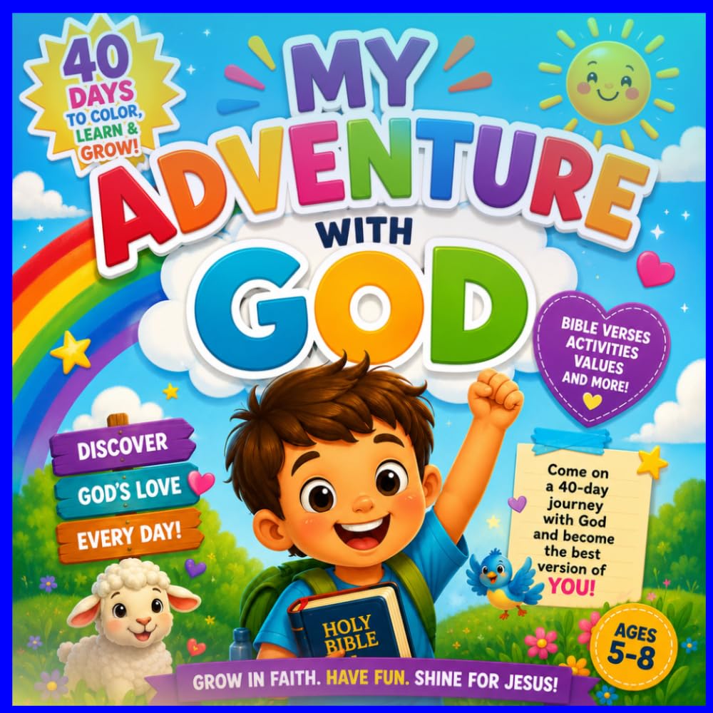 My adventure with god: 40 Bible Adventures Filled with Faith, Fun, and Learning