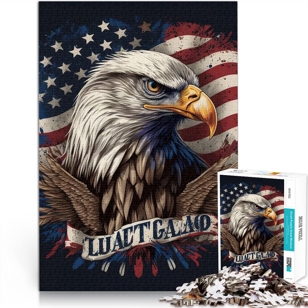 Puzzle da 2000 pezzi per adulti Galaxy Art Cat Jigsaw Puzzle 70 x 100 cm Lista dei desideri di Natale con Babbo Natale