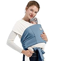 Vista 16 de Fulares portabebés, Canguro portabebés para recién nacidos de 3 a 16 kg, Envoltura para llevar bebés, Canguro portabebés para recién nacidos y Beige