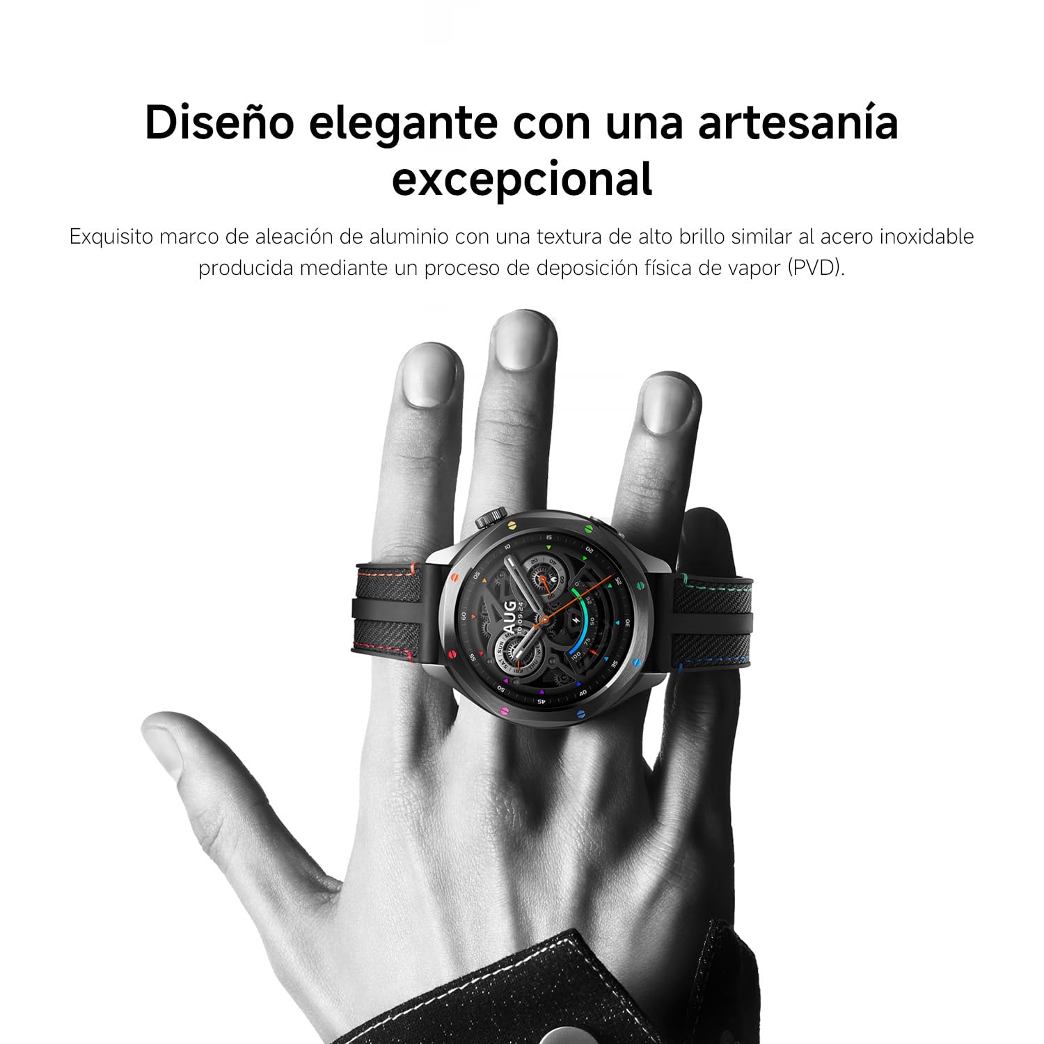 XIAOMI Watch S4, Versión Bluetooth, Modo Deportivo Profesional avanzado, Bisel de Cambio rápido 2.0, Pantalla AMOLED 1.43 Pulgadas Circular, Monitor Frecuencia Cardíaca y Sueño, Negro