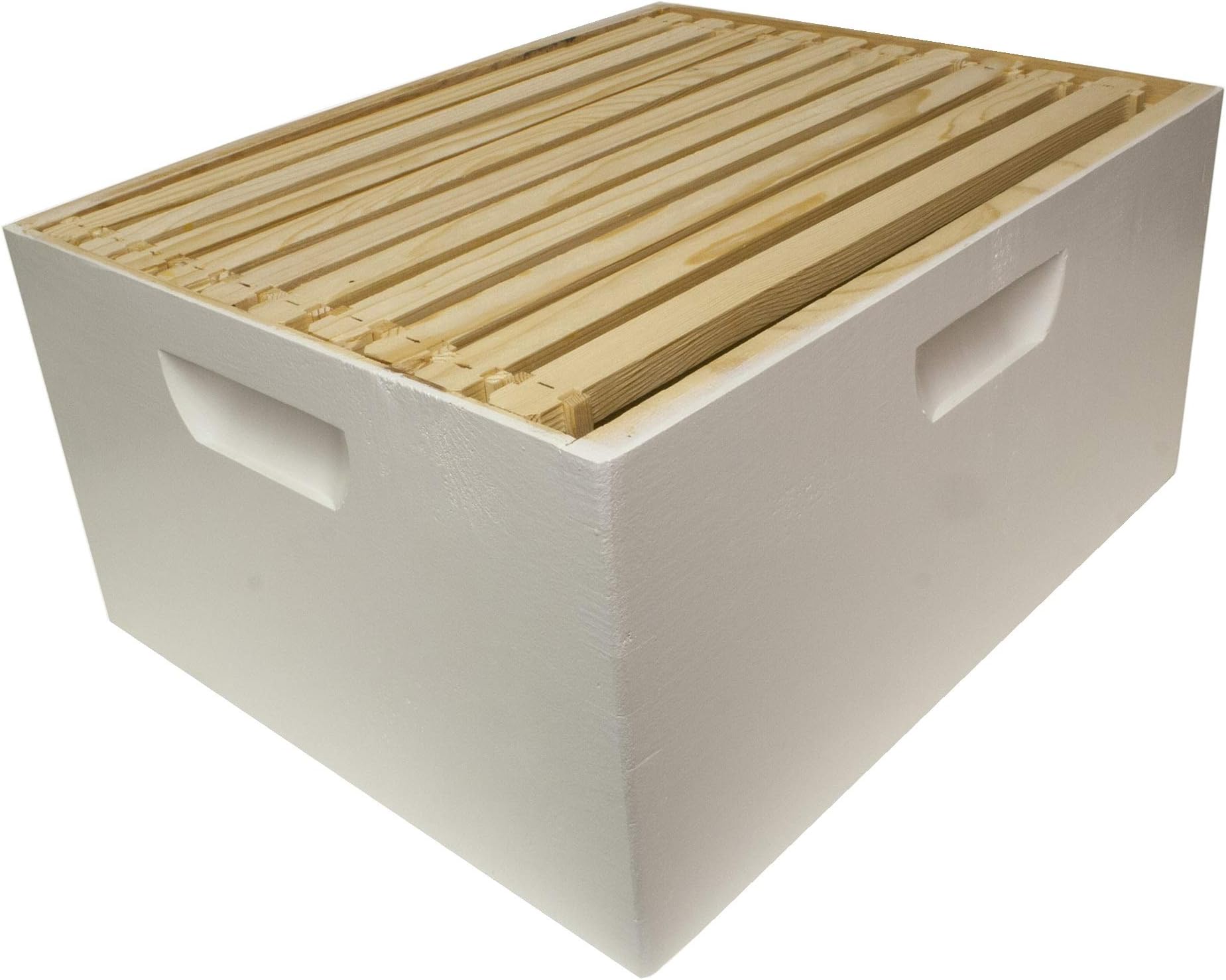 Harvest Lane Honey Deep Brood Box, White