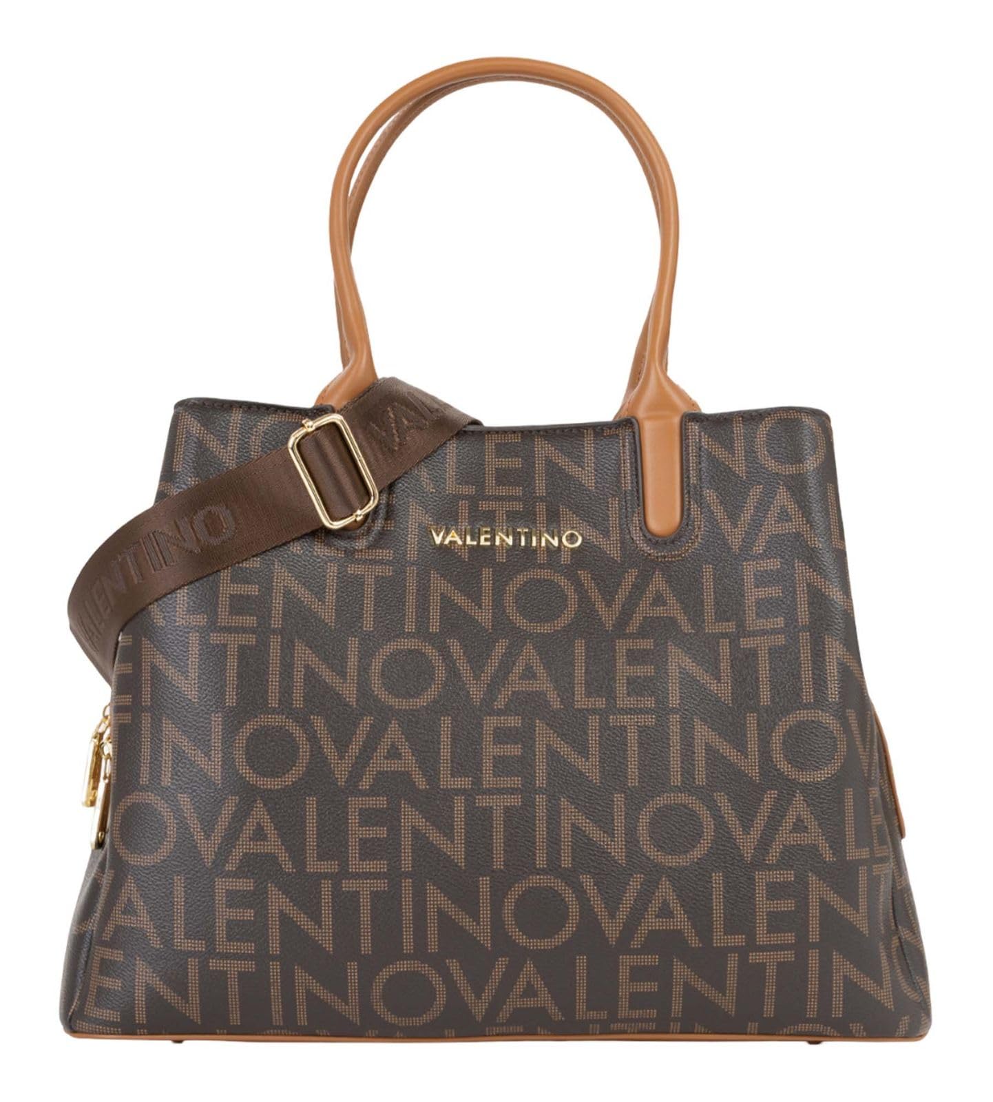 Valentino By Mario Valentino Women's Brown Handbags, One Size, Regina Re Handbag