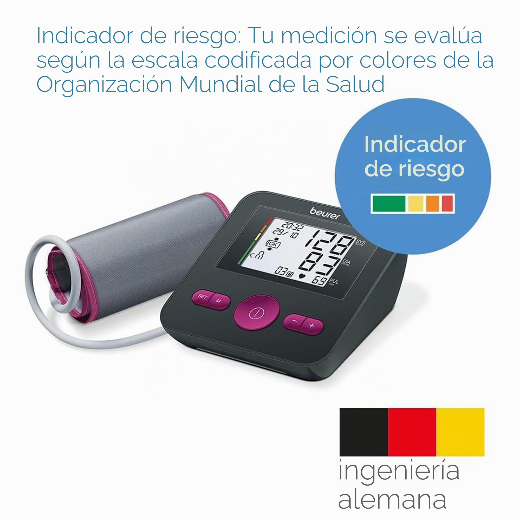 Tensiómetro de Brazo Beurer BM27LE - Marca: Beurer - EAN: 4211125651893