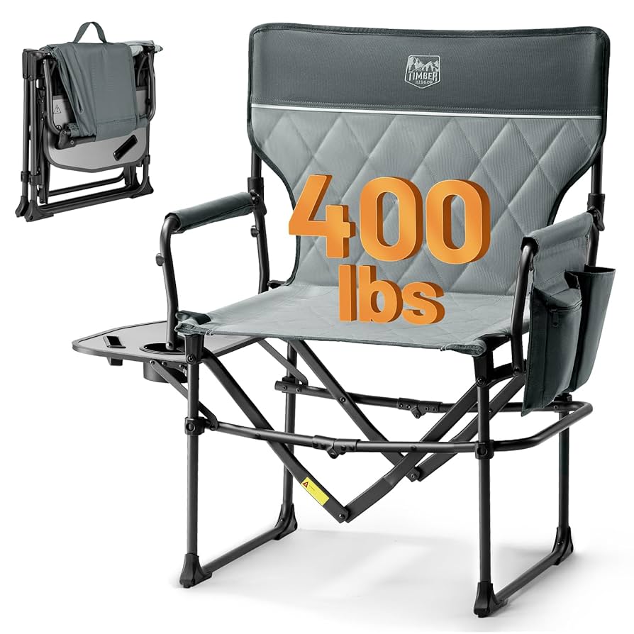 Amazon.com: TIMBER RIDGE Aluminum Camping Directors Chair