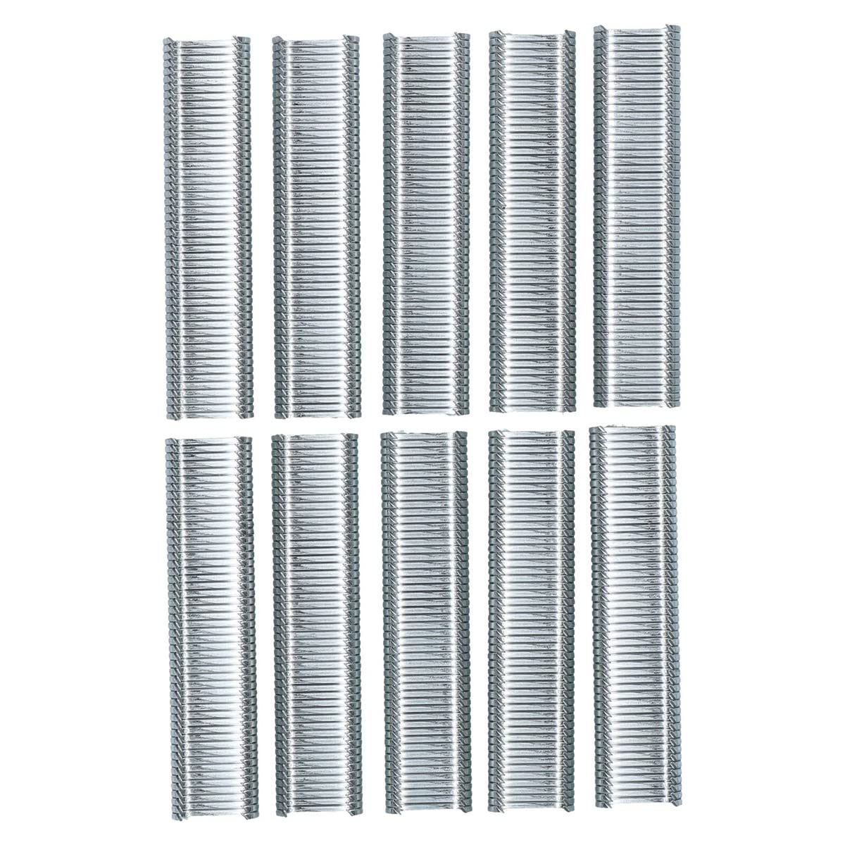 2500 anillos de cerdo, clips de grapas de acero galvanizado tipo C, abrazadera de jaula multifunción, alicates de anillo de cerdo, grapas para alimentación automática, alicates de anillo de cerdo