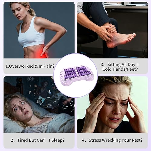 Miniatura 6 de Foot Massager Roller with Storage Bag for Plantar Fasciitis Relief, Separable Deep Tissue Muscle Massage Relief for Foot Arch Heel Pain, Unique and