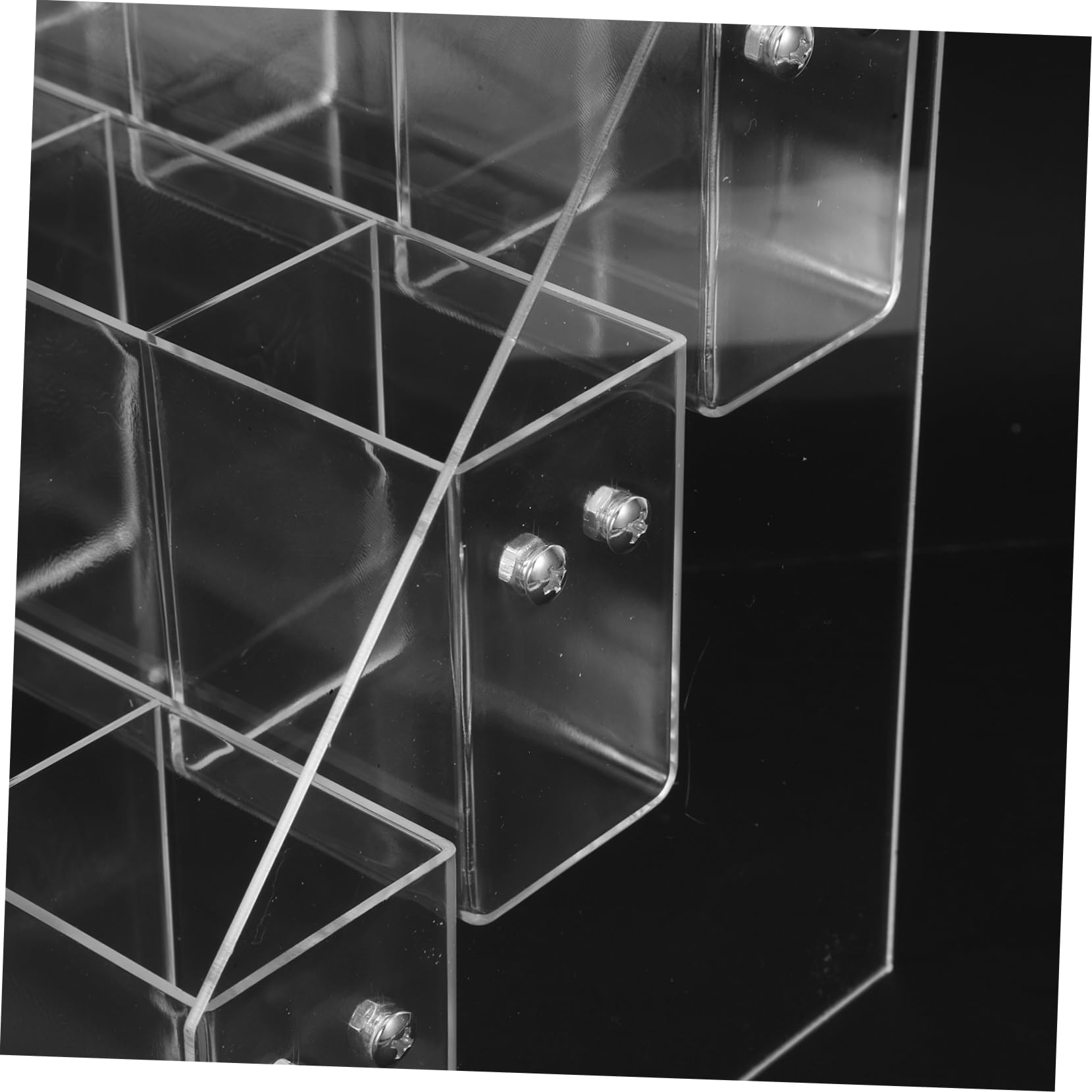 INOOMP Expositor de Bolígrafos Acrílico Transparente para Lápices Pinceles de Maquillaje Organizador de Escritorio para Oficina Hogar y Escuela