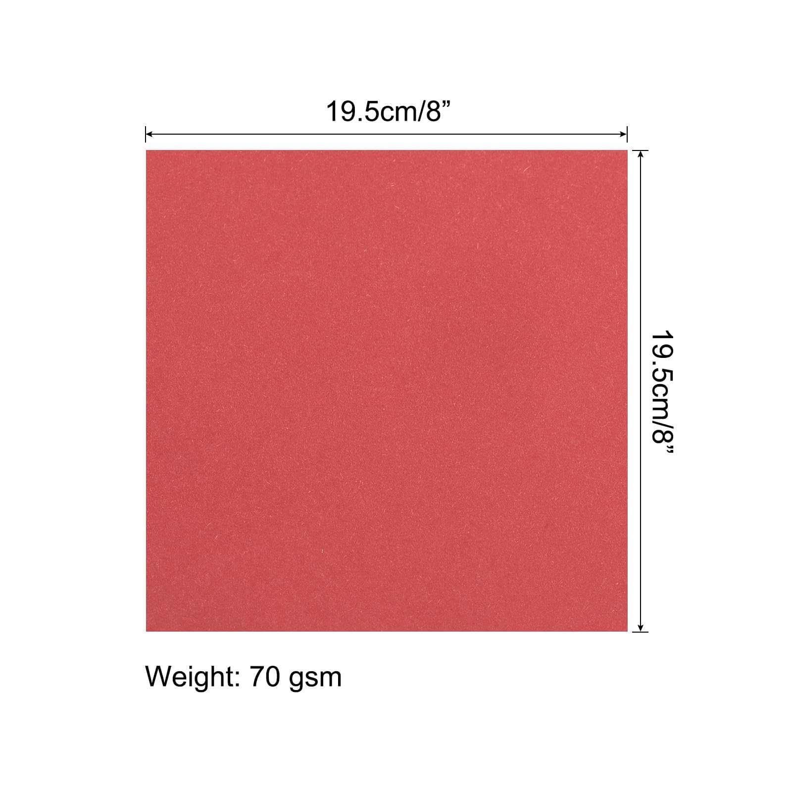 TOP-VIGOR 25 Sheets Coloured Origami Paper, 20cm x 20cm Double Sided, Handmade Craft Papers for DIY Art Crafts - Image 2