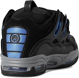 Amazon.com | Osiris Men's D3 2001 Skate Shoe, Black/Grey/Blue, 5.5