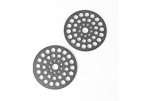 Round Meat Rack/Trivet in Black