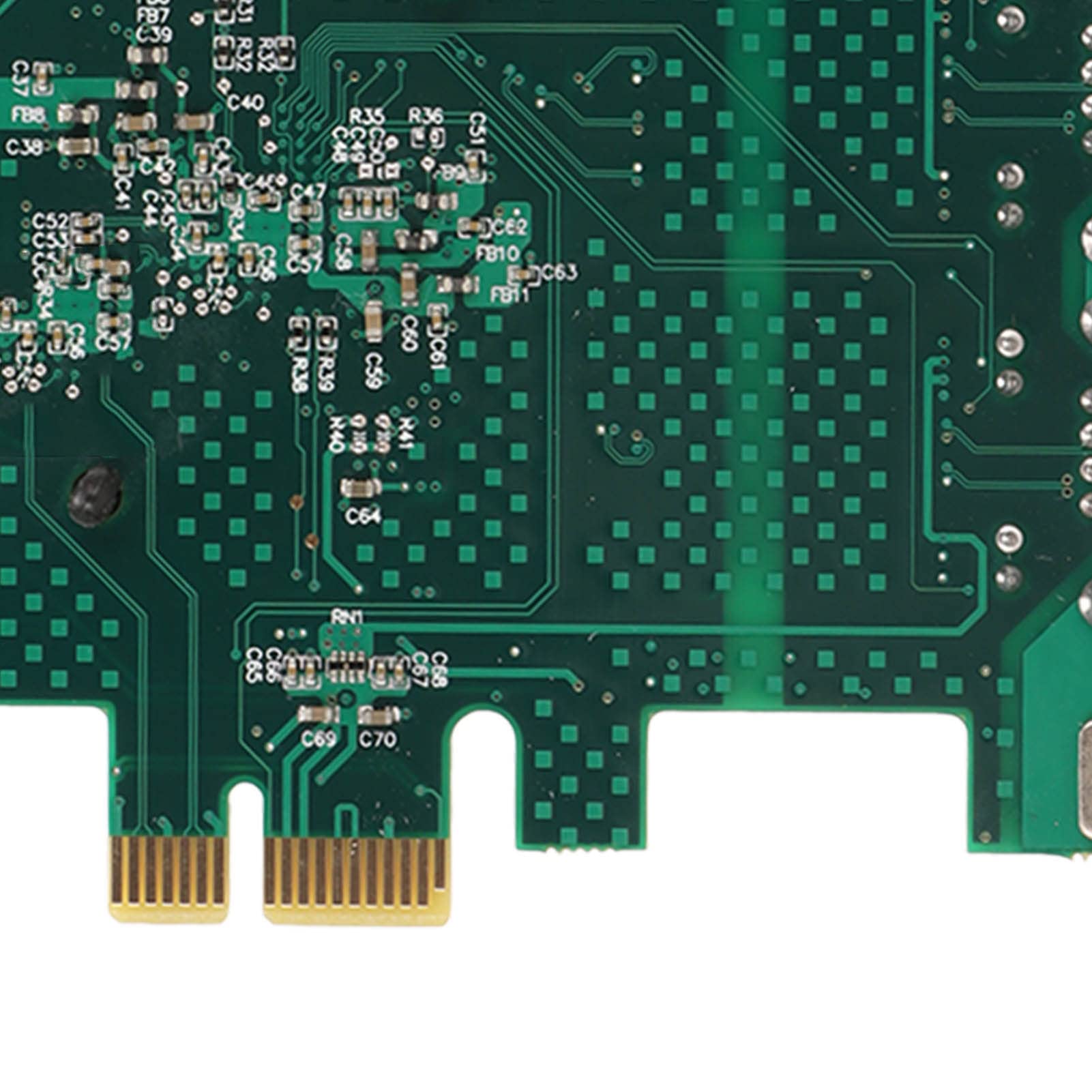 Ausla PCIE X1 Dual Port Gigabit Ethernet Card, BCM5720 RJ45