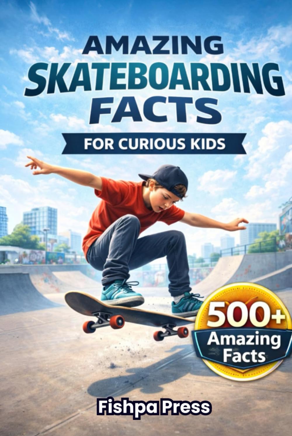 Amazing Skateboarding Facts for Curious Kids: 500+ Surprising Facts About Skateboarding History, Culture, Gear, and Olympic Moments for Young Fans (Amazing Sports Facts for Curious Kids)